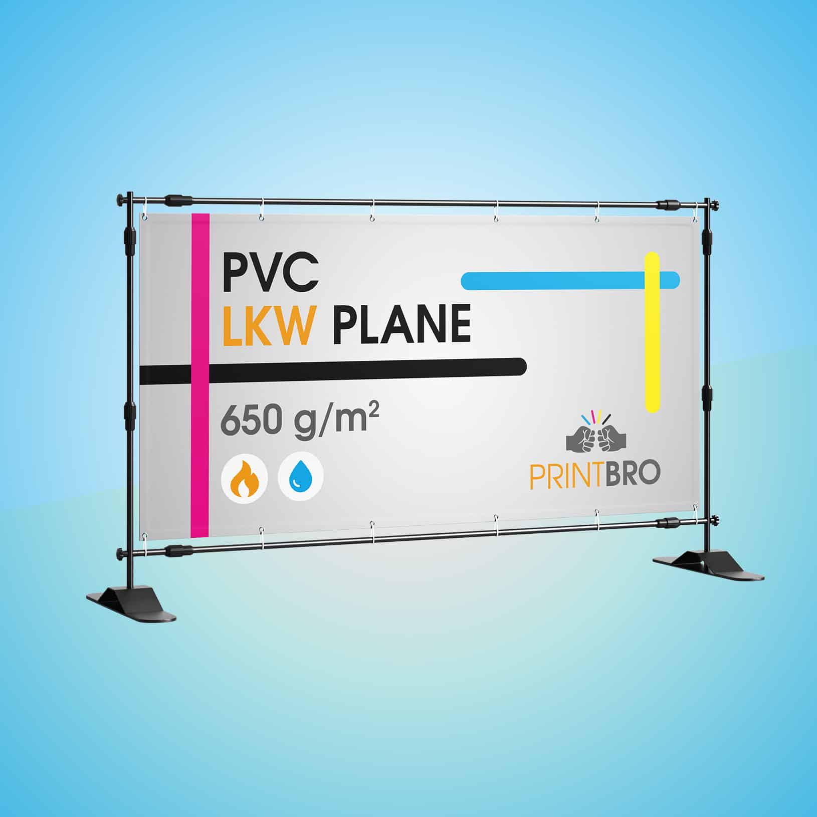 Wir kaufen Ihr Auto - X-Banner - PVC Planen Werbeplane
